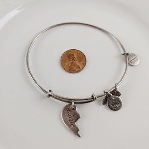 Alex and Ani Rafaelian Silver Best Half Bracelet
